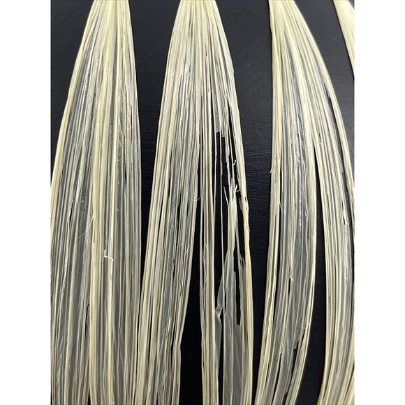 Vintage GMUNDNER KERAMIK Black Stoneware Pitcher Wrapped in Raffia Tribal - Picture 15 of 16